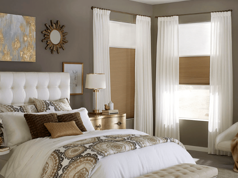 hsimg8 Summerfield Honeycomb Shades and Select Metal Drapery Hardware