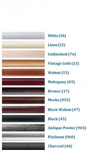 Select Wood Colors