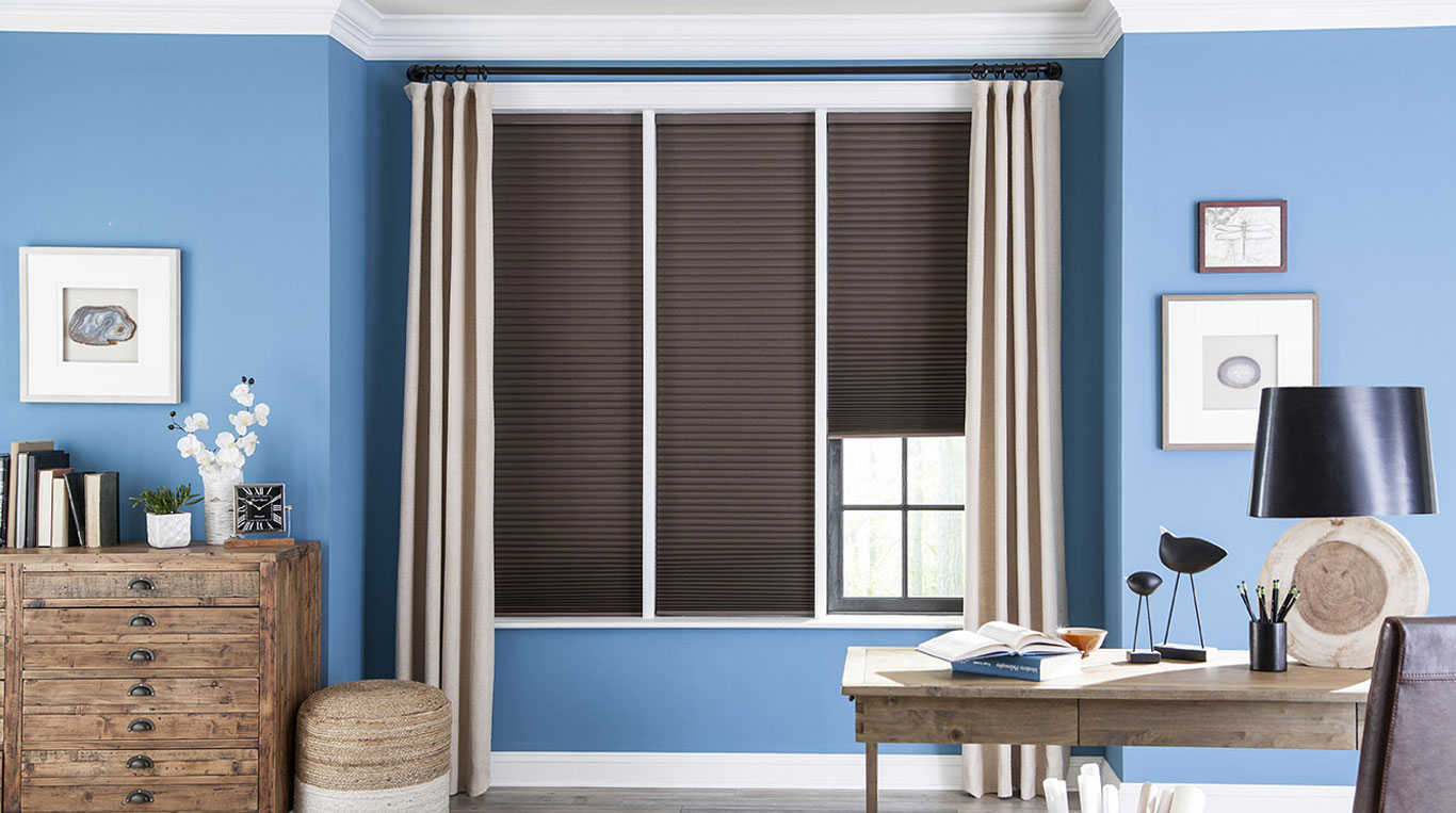 Summerfield Honeycomb Shades and Select Metal Drapery Hardware